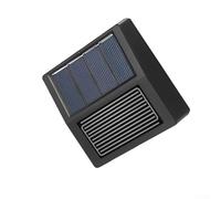 Zeroupshop Capteur solaire de pluie, pour Zigbee, détecteur de fuite d'eau sans fil, 1200 mAh, avec alertes en temps réel, déclencheur domotique IP65, résistant aux intempéries, pour fermeture, noir