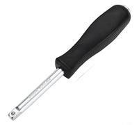 Zeroupshop Ensemble de barres d'extension de douille, avec adaptateur de n forme de L, outil 45# en acier chromé à couple élevé, pour douilles d'entraînement de 1/4", 3/8", 1/2", argent forgé (C)