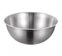 zeroupshop Ensemble de bols mélangeurs en acier inoxydable pour la cuisson des aliments - Grand bassin profond avec échelle intérieure pour pétrir 19 x 19 cm