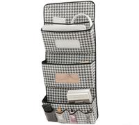 Zeroupshop Grand sac de rangement à suspendre, organiseur de porte murale en tissu non tissé, avec planche en polyéthylène, pochette de placard multifonction, pour sous-vêtements, cosmétiques, livres