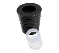 zeroupshop Insert de cale de parasol pour tables de patio - Réduit l'oscillation des poteaux dans des trous de 5 à 6,3 cm - Ensemble d'anneaux d'extérieur