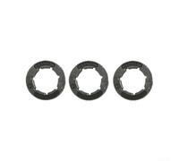 zeroupshop Jante pour chaîne pour robuste 6 Dents pour Scie pour jonsered Noire(3pcs)