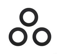 Zeroupshop Joint d'étanchéité en silicone épais pour bouchon de vidange | Matériau en silicone, empêche les fuites de toilettes, installation facile, pièces de rechange pour joint de vidange de