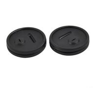 Zeroupshop Lot de 2 œillets de sonde de thermomètre pour barbecue Weber Smokey Mountain de 36,8 cm, 47,8 cm, 57,1 cm, installation sans perçage, s'adapte à deux sondes, remplace 85037