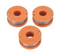 Zeroupshop Lot de 3 bobines de fil et bobine de rechange pour débroussailleuse sans fil McGregor 18 V MCT1825 MCT2X1825 MET2523, recharge de 2,5 m, facile à installer