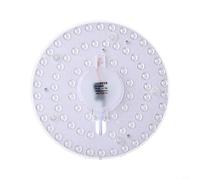 Zeroupshop Module de conversion LED 12 W/18 W/24 W, avec support magnétique, pilote blanc neutre 4000 K 2835, pour mise à niveau des plafonniers et appliques murales 230 V (18 W)