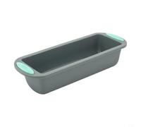 Zeroupshop Moule à pain en silicone, pour pains faits maison, moule à gâteau pliable pour une flexibilité supérieure, plaque de cuisson peu encombrante, passe au lave-vaisselle, 27,5 x 9,8 x 5,5 cm