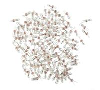 Zeroupshop OO Lot de 120 ampoules LED blanc chaud MP02W 12 V CC lentille transparente pour éclairage miniature et détails de mise en page