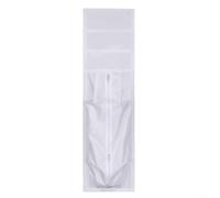 Zeroupshop Pare-vent réglable pour climatiseur - Joint coulissant - Pour fenêtres de 62 à 91,9 cm - Blanc - Kit d'installation facile (25 x 102 ~ 152 cm)