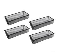 zeroupshop Piège à grille d'aération de sol en maille PVC pour conduits, bagues, boucles d'oreilles (10,2 x 25,4 cm)
