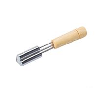 Zeroupshop Piston à gâteau en acier inoxydable pour pâtisserie, remplissage et décoration de cupcakes, muffins, outil creux en forme de cœur (forme de cœur)
