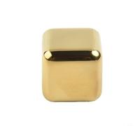 Zeroupshop Pour glaçons en acier inoxydable de qualité supérieure, pierres de refroidissement réutilisables pour whisky, vin ou cocktails, refroidisseurs en métal non diluants de qualité 304 pour