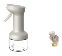 Zeroupshop Pulvérisateur d'Huile, 280ml,450ml,pour brume Fine Anti-Goutte | Ergonomique, pour idéal Cuisson, Salades, Jaune, Verre, pour Friteuse à Air