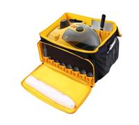 Zeroupshop Sac de transport pour Wagner, pour cuiseur vapeur spraytech C900134, étui de rangement Oxford 600D avec plusieurs compartiments, organiseur portable avec sangle, jaune et noir