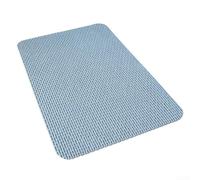 zeroupshop Tapis de Douche PVC Souple 40x60cm Confort(Light Blue) | pour surface texturée, adhérence maximale, pour chutes, PVC pour robuste, salle de bain sécurisée