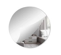 ZESABGE Acrylique Miroir Mural, 30cm Miroir Rond Amovible Autocollant, Miroir Adhesif Mural Bricolage, pour Maison, Chambre, Salon, Décoration Maison
