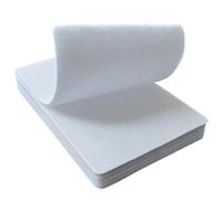 ZESION Lot de 6 bandes auto-agrippantes de 10,2 x 15,2 cm avec adhésif, ruban auto-agrippant en nylon très résistant, excellente adhérence, non adhésif, pour couture, artisanat, bricolage, bandes