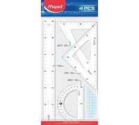 Zestaw start maxi linijka 30 cm. 2 ekierki katomierz