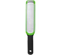 OXO Good Grips Râpe zesteur - Zesteur pour citrons et agrumes - Râpe pour citron en acier inoxydable - Ultra-fin - Vert