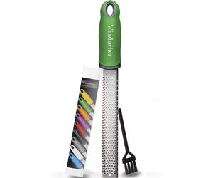 Zesteur Premium multifonction | Lame en acier inoxydable ultra-tranchante | Lavable au lave-vaisselle | Livré avec un capuchon de protection et une brosse de nettoyage