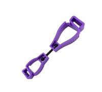 Zestivra Clips de porte-gants | Pince à gants haute performance multifonctionnelle avec deux clips | Clips de gants pour ouvriers du bâtiment à accrocher sur une barre, un crochet ou un dans votre