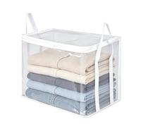 Zetqhuu Boîtes De Rangement pour Livres | Zip Anti-Poussière Empilable,Boîtes De Rangement pour Organiser Et Déménager | Jouets Snack pour Grand Transparent Maison Bureau Voyage