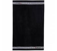 Zeus Drap de bain en coton 155 x 100 cm noir Taille : taille unique