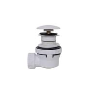 Zeza Arte siphon - 6,7cm - gain de place - rond - solid surface - blanc mat SW1472187