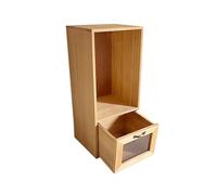 Zf9tBw5sH Étagères de Rangement Tiroir à Cellule Unique de détresse Vintage, Petite bibliothèque, dortoir Maison, Support Rangement en Bois Bibliothèque