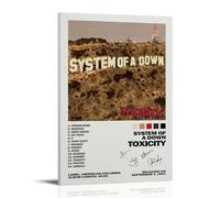 ZFHK Affiche de couverture d'album System Of A Down Art mural décoratif Peinture murale pour chambre 30 x 45 cm Style cadre