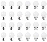 ZFQ Lot de 24 Ampoules LED Blanc Froid B22 Baïonnette, 2W équivalente 20W B22 Ampoule économie Guirlande lumière de golf LED Ampoules pour Maison Bar Fête Décoration d'ambiance