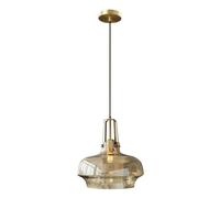 ZGDHWCR Suspension en verre à ampoule E26, plafonnier encastré, lustre de style industriel vintage, luminaires décoratifs pour îlot de cuisine, restaurant ou bar