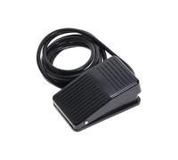 ZGPOSQKZSC Interrupteur à pédale momentané antidérapant TFS-01 AC 250 V 10 A SPDT NO NC avec câble de 2 m