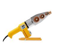 ZGUOEOUO Poste à souder à manchons avec affichage numérique 20-63 mm | Machine à souder émoussée professionnelle avec 6 têtes de coupe, 0-380 °C, idéal pour le soudage de PPR Pb PE Pert PP
