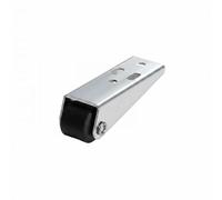ZGUZMCMK 3 Pièces Rouleau de Porte en Nylon Roue Guide Glissière Support de Coulissantes Silencieux Installation Verticale et Latérale Réduit le Bruit, 3 pièces