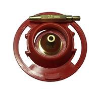 ZGUZMCMK Buse de Pulvérisation de Peinture Électrique Accessoire Cuivre Résistance à l'usure Buse Remplacement Pulvérisateur Montage Rapide Adaptée Aux Meubles, 2,5 mm