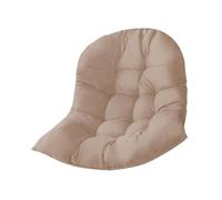ZGUZMCMK Coussin de Chaise Oeuf Suspendue Coussin de Fauteuil de Patio Matelas pour Chaise à Bascule Galette de Siège Épaisse en Polyester Moelleux Adapté pour, Kaki