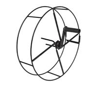 ZGUZMCMK Dévidoir de Tuyau Porte-Tuyau D'Arrosage Chariot Enrouleur Support de Stockage Système Anti-emmêlement pour Rangement Propre Adapté pour L'Irrigation, Type Portable