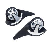 ZGUZMCMK Lot de 2 Roues de Rechange pour Valise, Sac de, roulettes Directionnelles d'angle, Grande Capacité de, Roues pour Valise et Coffre