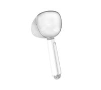 ZGUZMCMK Pelle à Chat Multifonctionnelle, Cuillère Doseuse avec Clip pour Sac et Graduation Intégrés, Fabriquée dans Un Matériau Facile d'entretien, Blanc