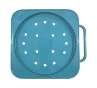 ZGUZMCMK Plateau Roulant Base Mobile pour Bonbonne de Support Plateau à roulettes Porte-Cylindre Structure en PP Adapté Au Déplacement D'Équipements Lourds, Bleu