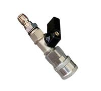 ZGUZMCMK Raccord Rapide pour Nettoyeur Haute Pression, Robinet à Bille, Adaptateur de Tuyau, Vanne de Dérivation, Accessoires en Acier Inoxydable et Cuivre Pou, b