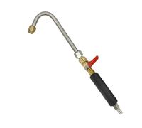 ZGUZMCMK Rallonge pour Nettoyeurs Haute Pression avec Raccord Rapide 1/4", Buse à Jet Plat Haute Performance de 25 Degrés et Lance Courbée, U Shape