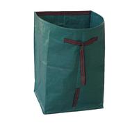 ZGUZMCMK Ramasseur de Feuilles de Jardin, Sac à Feuilles, Bac à Poussière, Conteneur à Déchets avec Poignées, en Polypropylène Réutilisable pour Les Déchets de, 150L 59x58x44cm