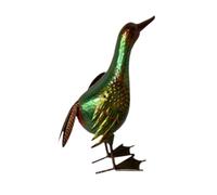 ZGUZMCMK Statue de Canard de Jardin En Fer, Sculpture Animale pour Table, Style Champêtre.