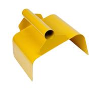 ZGUZMCMK Truelle à Béton, Truelle à Bordures de Jardin, Truelle de Réparation En Acier Inoxydable avec Poignée Pratique pour Les Travaux D'aménagement Pays, Style A