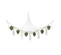 Zhadyu Hamac à | Rangement Grand Filet D'angle Avec Frange Boho - Déco Bohème Organisateur Maison Chambre Bébé Chambre Enfant Séjour