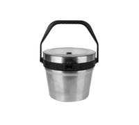 zhangrui1888 Seau à Glace Refroidisseur Portable en Acier Inoxydable de Grande capacité Seau à Champagne