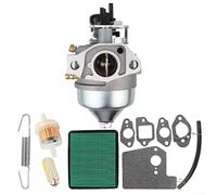 Zhanhai Carburateur compatible avec moteurs Honda GCV160A0 GCV160LA GCV160LA0, accessoires de rechange, avec filtre à air, filtre à carburant, joints de conduite à carburant, pièce de rechange numéro