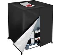 Zhanhai Housse de réservoir d'eau 210D pour conteneur IBC, 300 L/600 L/800 L/1000 L, imperméable, anti-poussière avec fermeture éclair latérale (1000 L, 120 x 100 x 116 cm)
